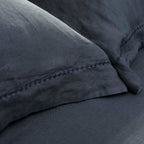 Σετ Διπλά Σεντόνια Hauz Limited Edition Linen 160X200+40 Cement